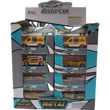 Indispensablely Küçük Metal Inşaat Araç 7 cm - 1688-8F