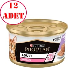 Pro Plan Delicate Hindili Ezme Kedi Konservesi 85 gr 12 Ad