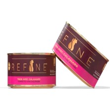 Refine Kedi Konservesi Kalamar ve Ton Balıklı 85 gr