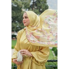 Buttonscarves Farra Saten Şal - Mimosa
