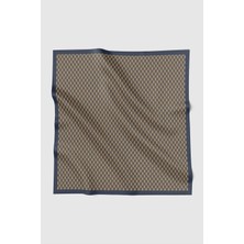 Buttonscarves Prism Vual Kare Eşarp - Blue Pea Tea