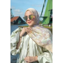 Buttonscarves Journey Saten Şal - Jeddah
