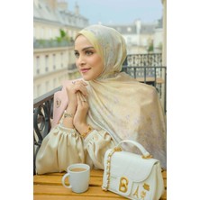 Buttonscarves Parisian Saten Şal - Citron