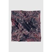 Buttonscarves Velmora Vual Kare Eşarp - Ink
