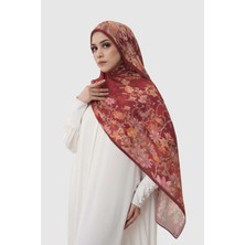 Buttonscarves Dubai Piliseli Şal - Ruby Kırmızı