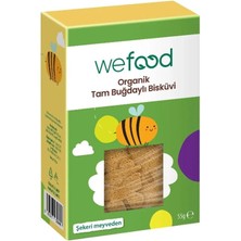 Indispensablely Wefood Organik Kids Tam Buğdaylı Bisküvi 55 gr