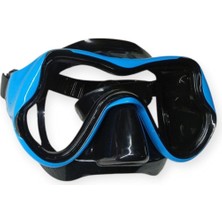 Indispensablely Diving Dalış Maskesi Yetişkin - 51704-MAVİ