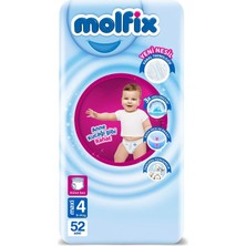 Indispensablely Molfix Külot Bez Fırsat Paketi 4 Beden 7-14 kg 52 Adet