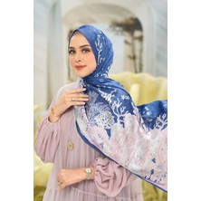 Buttonscarves Little Mermaid 2.0 Saten Şal - Deep Sea