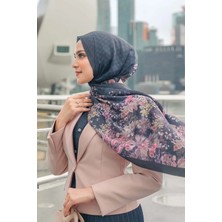 Buttonscarves Singapore Saten Şal - Orchard Road