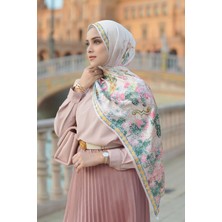 Buttonscarves Sevilla Saten Şal - Florecer