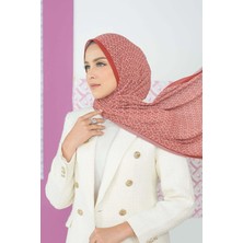 Buttonscarves Bimu Piliseli Şal - Kırmızı