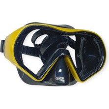 Indispensablely Diving Dalış Maskesi Yetişkin - 51702-SARI