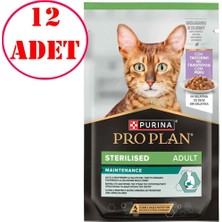 Pro Plan Proplan Sterilised Hindili Pouch Kedi Konservesi 85 gr 12 Ad