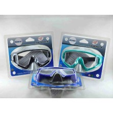 Indispensablely Bermuda Yüzücü Yüz Maskesi 2232A Si̇yah Gri̇