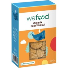 Indispensablely Wefood Organik Kids Sade Bisküvi 50 gr