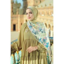 Buttonscarves Sevilla Saten Şal - Butter
