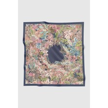 Buttonscarves Forestis Vual Kare Eşarp - Bluebell