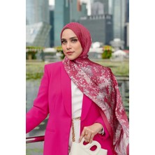 Buttonscarves Singapore Saten Şal - Tropical