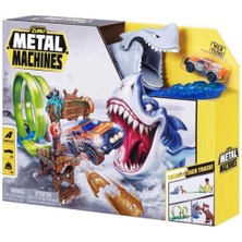 Indispensablely MEA04000-6760 - Zuru Metal Machi̇nes Shark Oyun Seti̇