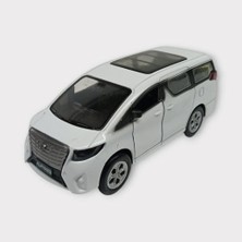 Indispensablely Çek Bırak Metal Araba Sesli Işıklı - Beyaz