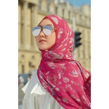 Buttonscarves Autograph Piliseli Şal - Framboise