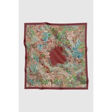 Buttonscarves Forestis Vual Kare Eşarp - Mahogany