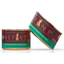 Refine Home Cooking Kedi Konservesi Ahtapot Deniz Ürünleri ve Ton Balıklı 80 gr