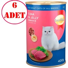 Smart Heart Kedi Maması Jöle Içinde Ton Balıklı 400 gr 6 Ad