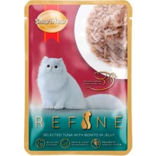Smart Heart Refine Kedi Konservesi Jöle Içinde Ton Balıklı ve Palamutlu 70 gr
