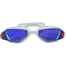 Indispensablely Aynalı Yüzücü Gözlüğü Silikon Laci̇vert - 1765