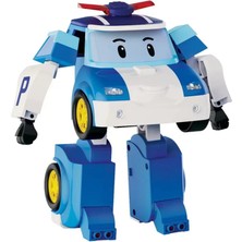 Flamex Robocar Poli Büyük Transforming Sesli Robot