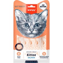 Wanpy Yavru Kedi Ödülü Somonlu 14 gr x 5 Li