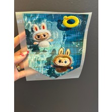 Gönülden Tasarım Ütü Ile Yapışan Tasarım Oyuncaklar Transfer Baskı Arma 18X16 cm