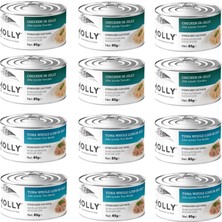 Molly 2 Çeşit Karma Sterilised Kısır Kedi Konservesi 85 Gr. x 12 Adet