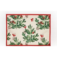 Alesta Home Alesta Home Çiçek Desenli Pamuklu 6'lı Amerikan Servis 35x50 cm SRV012