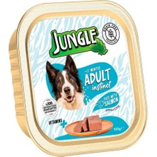 Jungle Somonlu Köpek Yaş Maması 100 gr