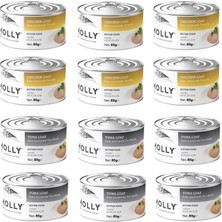 Molly 2 Çeşit Karma Kitten Yavru Kedi Konservesi 85 Gr. x 12 Adet