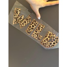 Gönülden Tasarım Ütü Ile Yapışan Tasarım Yazılı Transfer Baskı Arma 30X10 cm