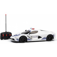 Savarga 1385-16A Uz.kumand.şarjlı Polis Arabası 1.14