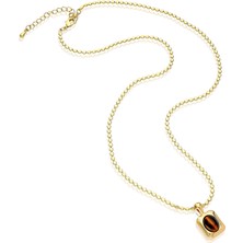 Mute Jewelry Doğal Taş Detaylı Kolye