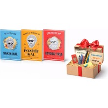 Flipper Yayınları Flipper  Yayınları | Seneca ile Sakin Kal & Marcus Aurelius ile Pozitif Kal & Epictetus ile Kaygısız Yaşa Seti (3 Kitap) + Kalemkitap Sürpriz Kutusu | Stoacı Felsefe Kişisel Gelişim Kitap Seti