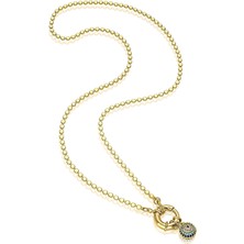 Mute Jewelry Trend Göz Tasarım Detaylı Kolye
