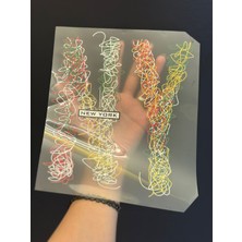 Gönülden Tasarım Ütü Ile Yapışan Tasarım Yazılı Transfer Baskı Arma 22X19 cm