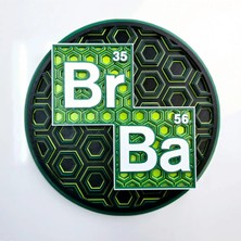 North Edge 3D Breaking Bad 3D Duvar Dekoru – Br Ba Tasarım Katmanlı Dizi Temalı Tablo – 18 cm