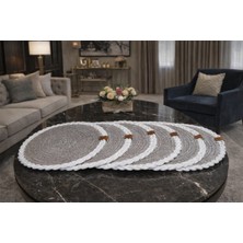 Armağan Garajı Doğal Jüt Ip 6 Lı Supla – El Yapımı Hasır Amerikan Servis Masa Dekoru Ölçü ve Renk Bilgisi Açıklamad