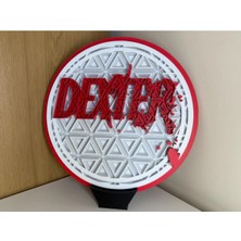 North Edge 3D Dexter Logo 3D Baskı Dekoratif Duvar Panosu – Katmanlı Tasarım