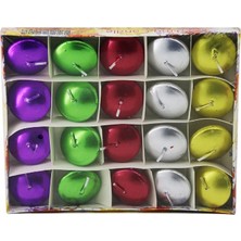 Nargo 20PCS SUDA YÜZEN MUM BEYAZ - RENKLİ