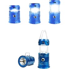 Balkan Grup Solar Şarjlı Kamp Lambası Güneş Enerjili Kızaklı Kamp Feneri Çadır Feneri LED Işıldak