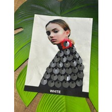 Gönülden Tasarım Boncuk Payet Işleme Kız Arma Dikiş Aplike 24X18 cm